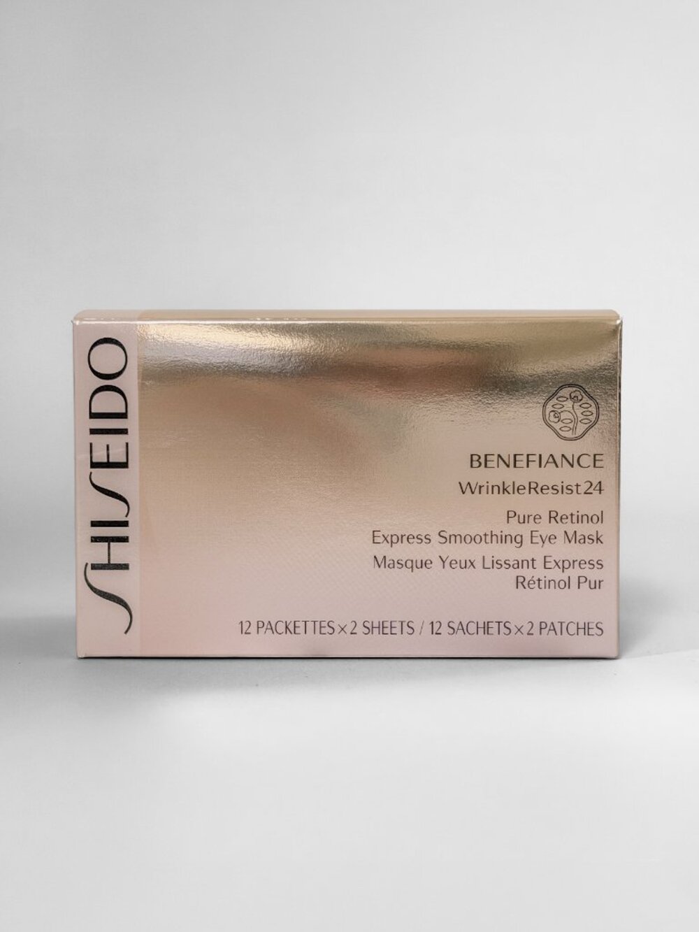 Shiseido Benefiance WrinkleResist24 Pure Retinol Eye Masks 12 Pairs NWT Costco - Picture 2 of 6